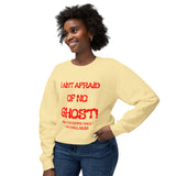 I Aint Afraid Of No Ghost Lightweight Crewneck Sweatshirt