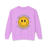 Tired As A Mother Lightweight Crewneck Sweatshirt