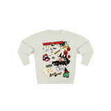Halloween Collage Crewneck Sweatshirt