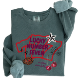 Lucky Number Seven Crewneck Sweatshirt