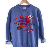 Lucky Number Seven Crewneck Sweatshirt