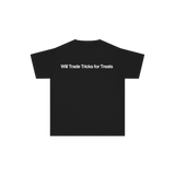 Will Trade Tricks For Treats Youth Tee