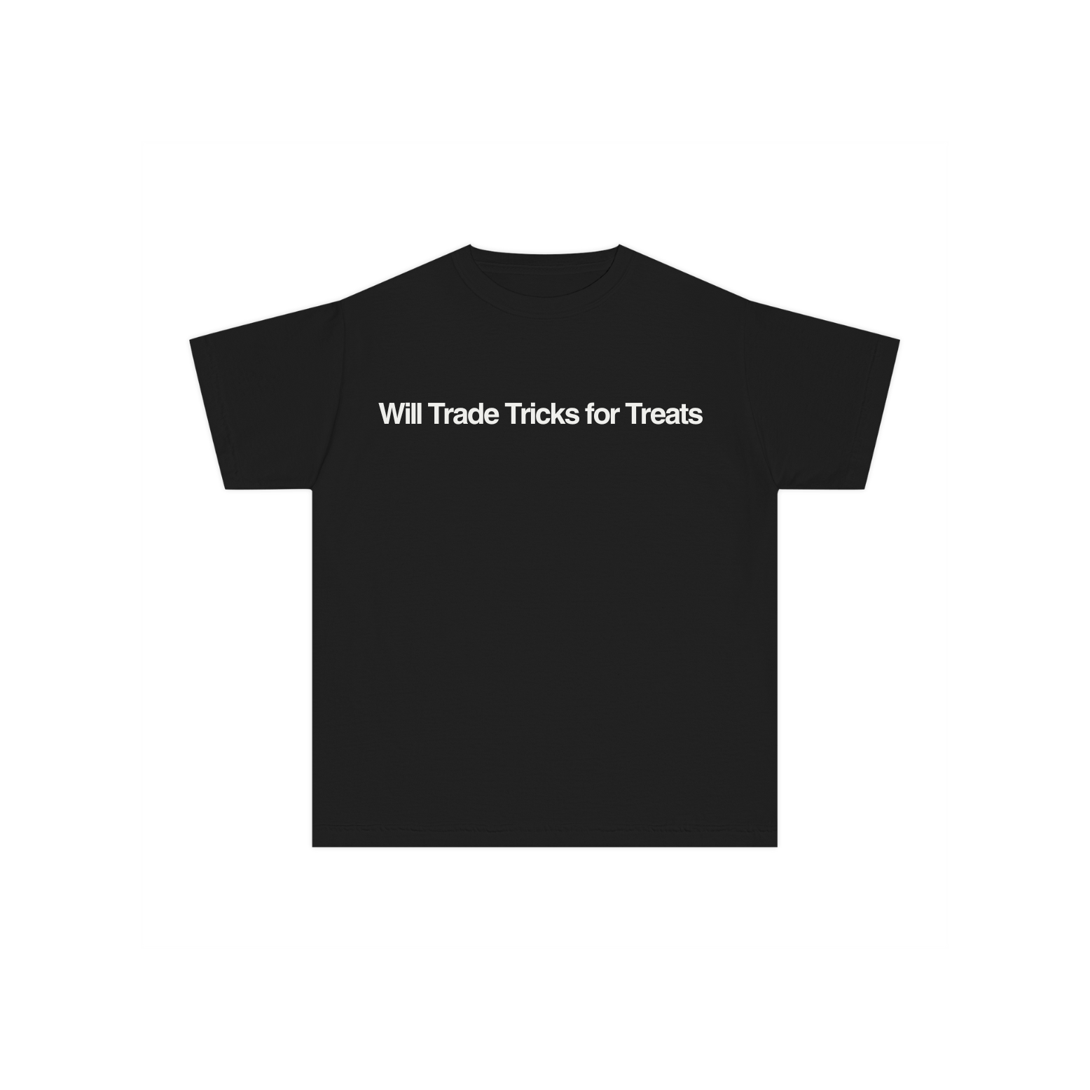 Will Trade Tricks For Treats Youth Tee