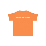 Will Trade Tricks For Treats Youth Tee