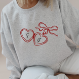 Personalized Lover Locket Crewneck Sweatshirt